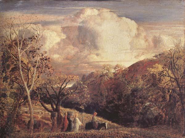 Samuel Palmer The Bright Cloud Spain oil painting art